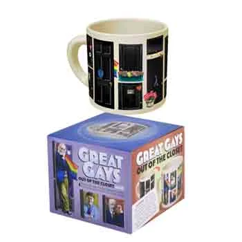 Gay guys, out of the closet, Mug.
