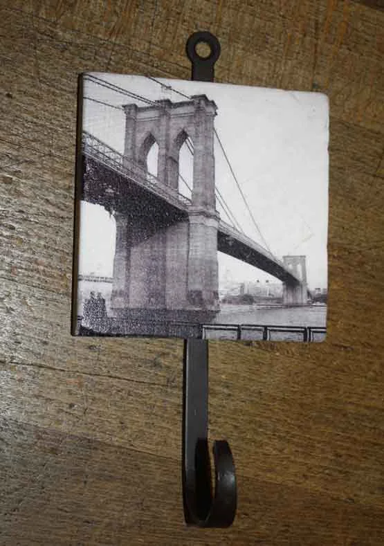 Brooklyn Bridge , Marble Utility Hook . thumbnail 2