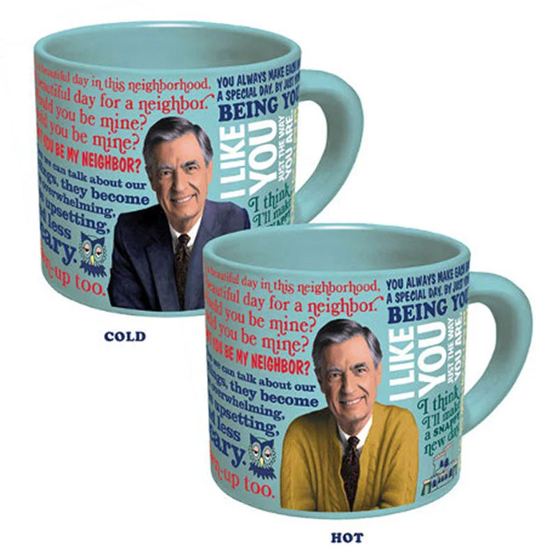 Mister Rogers Sweater Changing Mug thumbnail 3