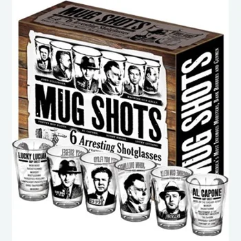 Mug Shots 6 arresting shotglasses thumbnail 2