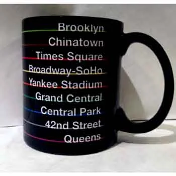 New York City Transit souvenir mug thumbnail 2