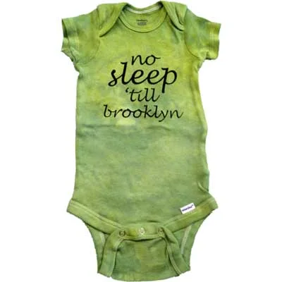 No sleep till Brooklyn Onesie