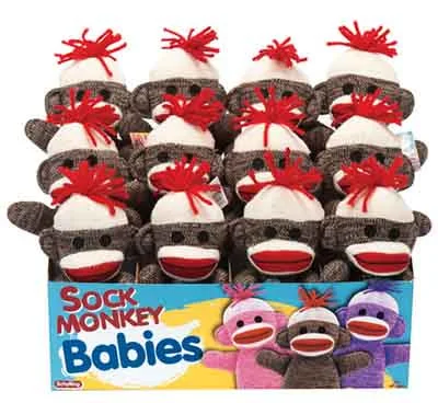 Sock Monkey baby thumbnail 2