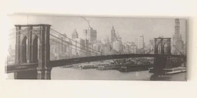 Vintage Brooklyn Bridge magnet.